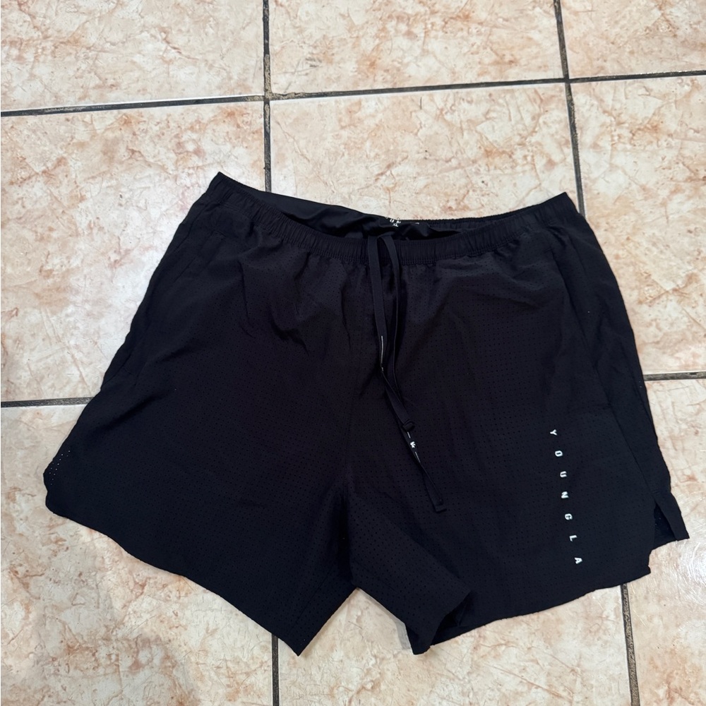 Black men’s running  Shorts